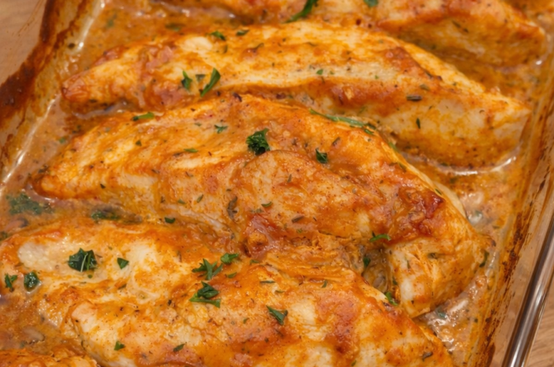 Honey Mustard Chicken aus dem Ofen