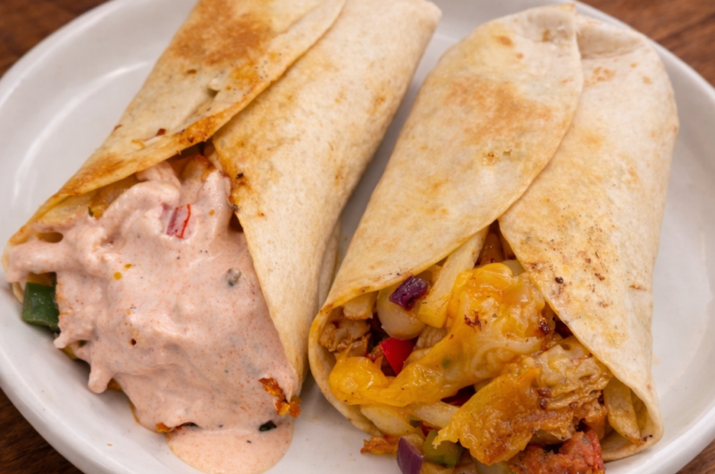 Chicken Fajita Wraps
